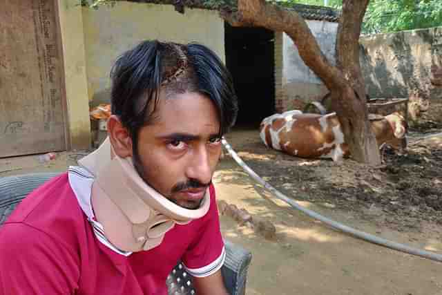 Tinku Dayma at his home on 9 September 