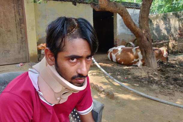 Tinku Dayma at his home on 9 September