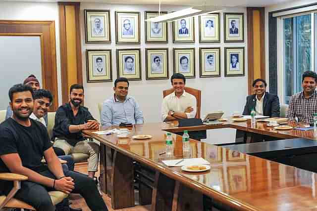 A BCCI team meeting