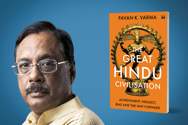 Pavan Varma and his new book 'The Great Hindu Civilisation'.