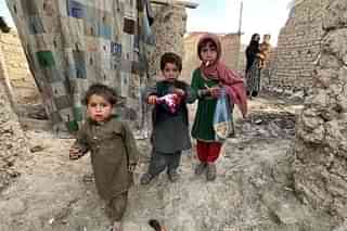 Children living in deplorable conditions in Afghanistan (Image via Twitter)