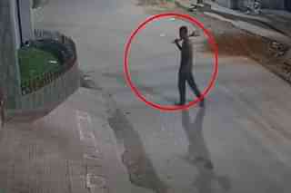 CCTV Footage (Image Courtesy: The Dhaka Tribune)