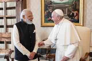 PM Modi meeting with Pope Francis