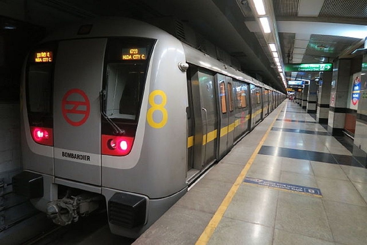 Delhi Metro Yellow Line. Representative image. (Picture Via Wikipedia)