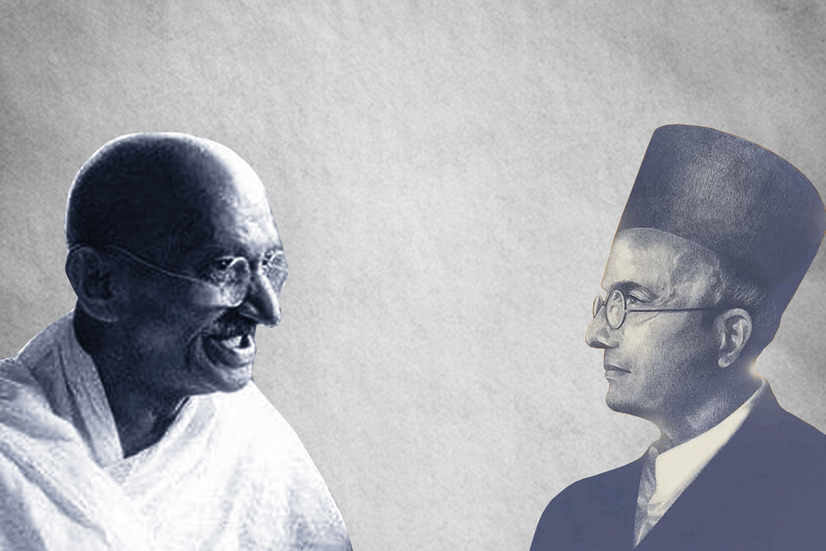 Mahatma Gandhi and Veer Savarkar