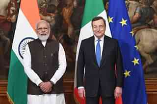 Prime Ministers Narendra Modi and Mario Draghi meet in Rome. (PMO India)