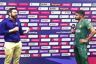 Azam speaking after winning the match against India.