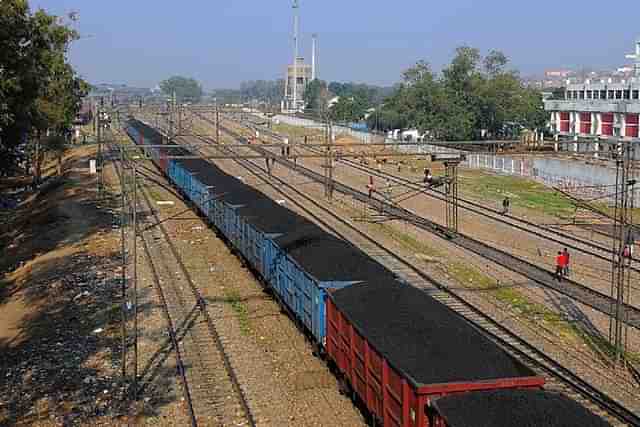 An Indian Railways train carrying coal. (Representative image)  