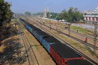An Indian Railways train carrying coal. (representative image) (Ramesh Pathania/Mint via Getty Images) 