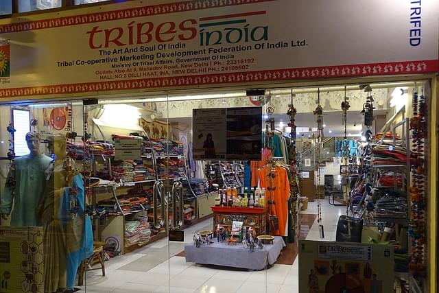 A Tribes India showroom in New Delhi. (Ministry of Tribal Affairs)