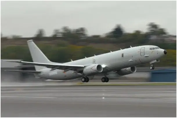 P-8I anti-submarine warfare aircraft.