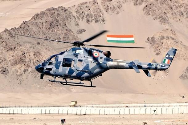 Light Utility Helicopters in Ladakh.