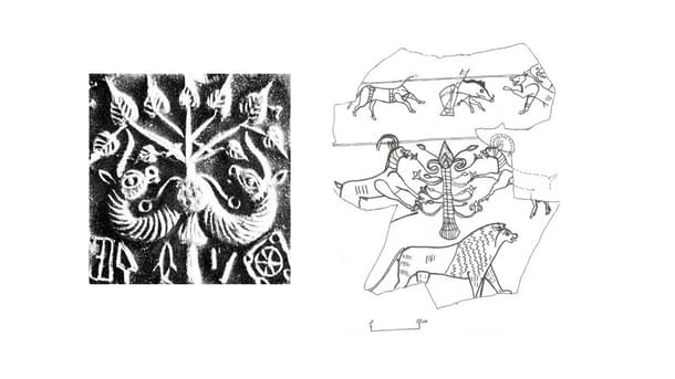 Left: Harappan (3250-2750 BCE) Right Israel (circa 8th century BCE)