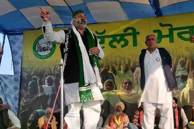 Bhartiya Kisan Union chief Rakesh Tikait.