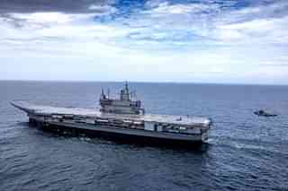Aircraft carrier Vikrant.