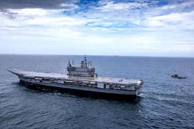 Aircraft carrier Vikrant (Representative Image)