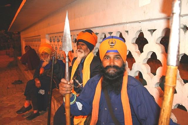 File photo of Nihang Sikhs. Photo by Ramesh Lalwani.