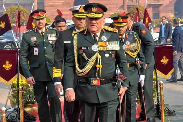 CDS General Bipin Rawat (Representative Image) (Pic Via Twitter)