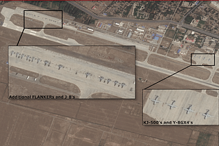 Chinese deployments at Hotan Air Base. 
