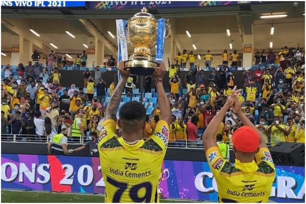 After the IPL 2021 final (Facebook)