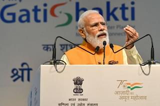 Prime Minister speaking at the launch of Gati Shakti. (PIB)