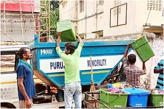 Garbage cleaning in Purulia 