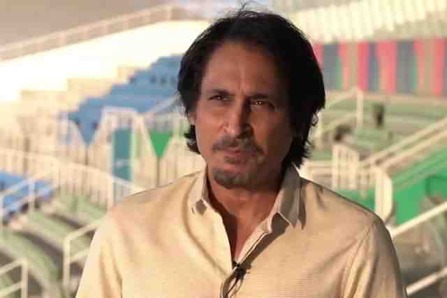 PCB Chief Ramiz Raja (Pic Via Twitter)