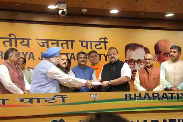 National Conference leader Surjit Singh Slathia joining BJP