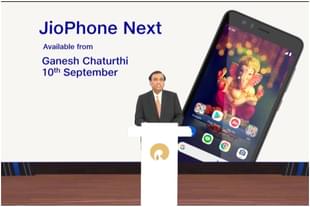 Mukesh Ambani at the Reliance Jio AGM