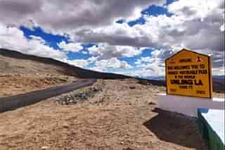The highest motorable road in the world at over 19,000 ft at Umlingla Pass in Eastern Ladakh (PIB)