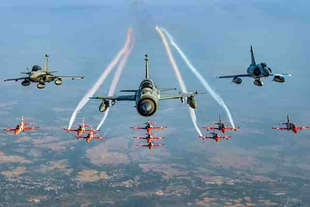 Indian Air Force planes (@narendramodi/Twitter)