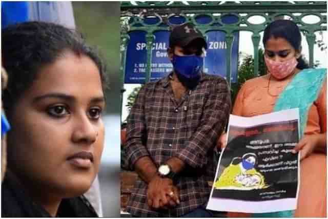 Anupama and her husband Ajith