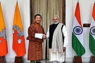 PM Narendra Modi welcomes PM of Bhutan Dr Lotay Tshering (Representative Image) (Image courtesy of twitter.com/MEAIndia)