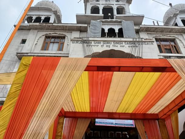A view of the gurudwara