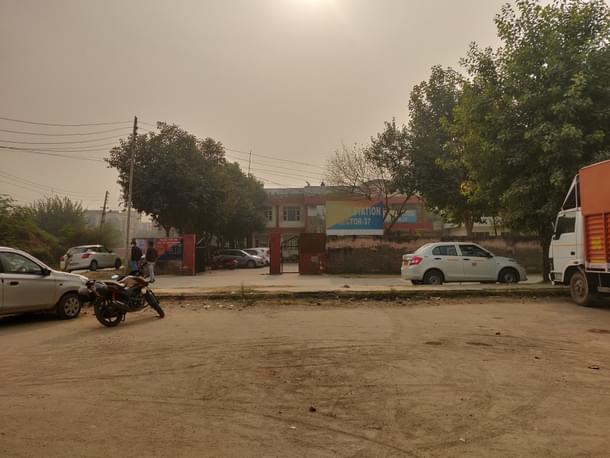 The ground is right outside Sector 37 police station