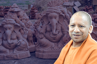 Yogi Adityanath has been a great supporter of Maati kala — an art form involving mud or soil sculpting.