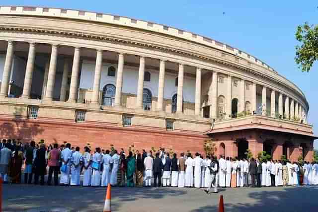 Indian Parliament (PTI)