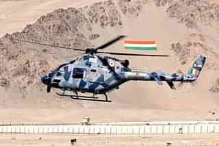 Light Utility Helicopters in Ladakh. 