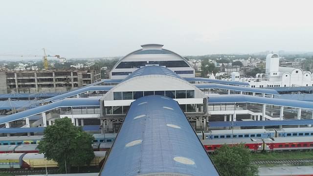 The redeveloped railway station in Bhopal (AIR)