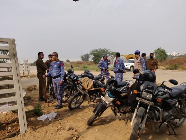 Deployment of forces at sector 47