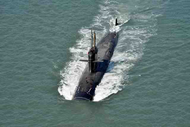 File photo of Indian Navy's submarine INS Vela. (PIB)