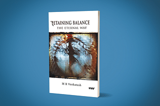 The cover of M R Venkatesh's 'Retaining Balance: The Eternal Way'.