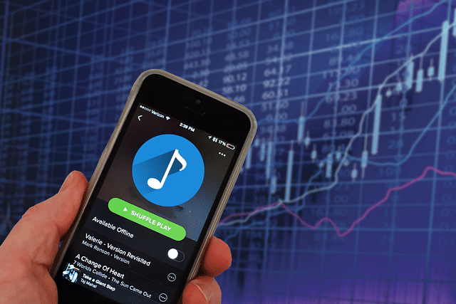Music Stock Price Rise