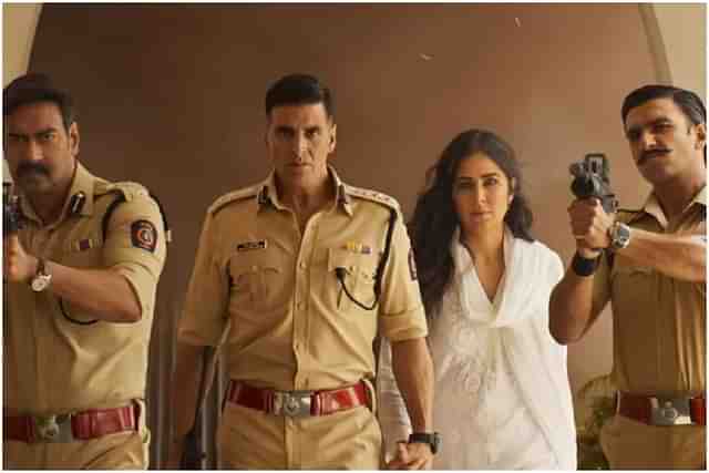 A scene from 'Sooryavanshi' 