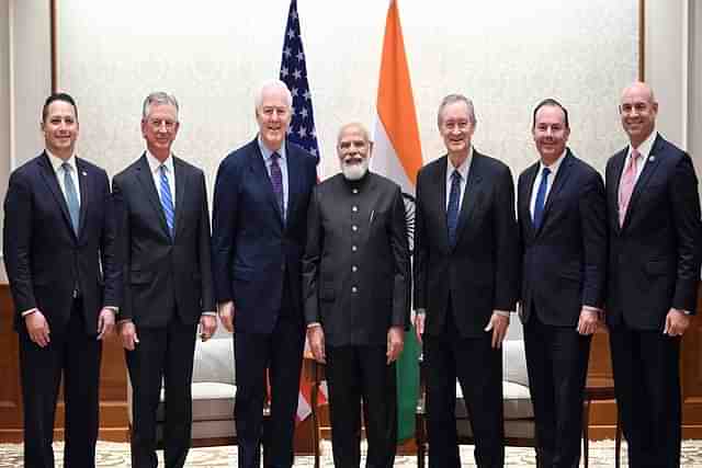 PM Modi with the US Congress delegation