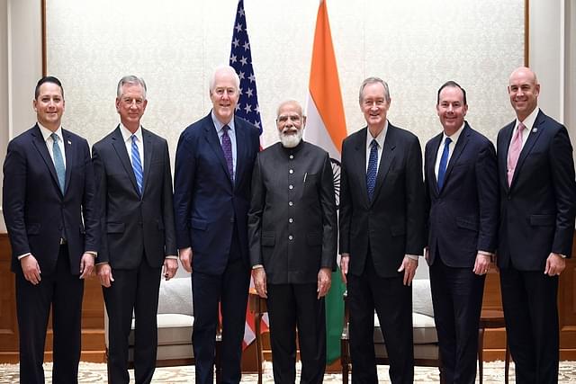 PM Modi with the US Congress delegation