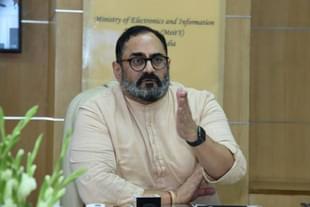 Minister of State for IT Rajeev Chandrasekhar.
