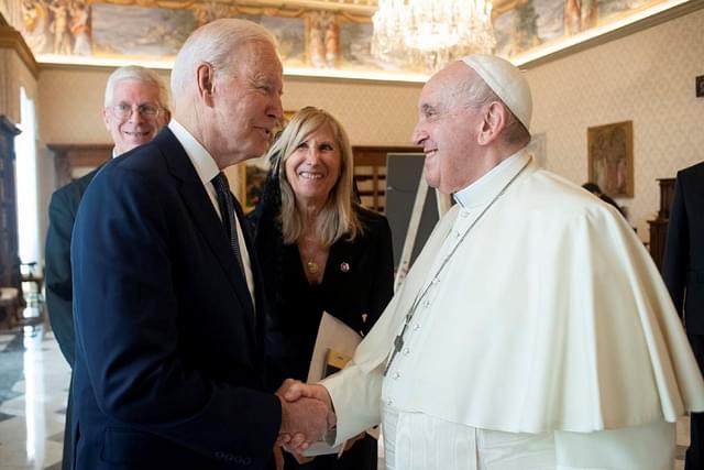 Pope Francis With Joe Biden