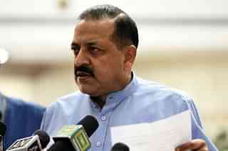  Union Minister for Science & Technology, Jitendra Singh. (Sonu Mehta/Hindustan Times via Getty Images)