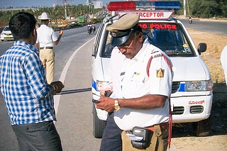 Bengaluru traffic police. (representative picture) (via Twitter)